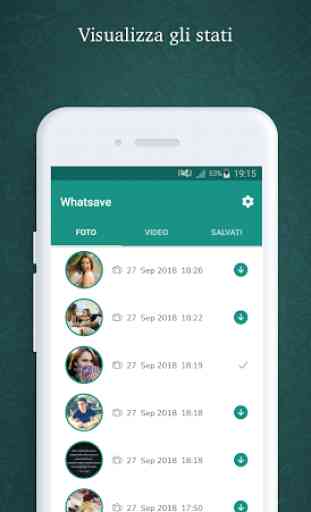 Whatsave - Scarica lo stato di per WhatsApp 1