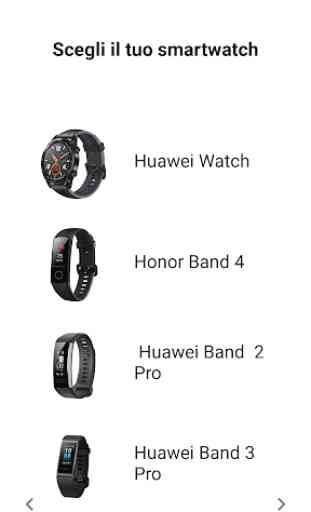Navigatore per Huawei Band 2, 3, 4, 5 e Watch GT 4