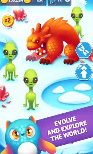 Alien Evolution Clicker: Specie In Evoluzione 2