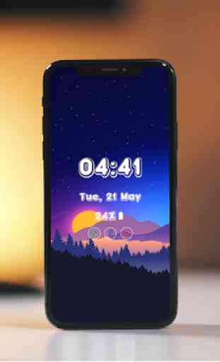 Always On Display – Super AMOLED Phone Screen 4