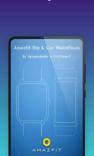 Amazfit Bip / Lite & Cor WatchFaces 1