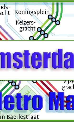 Amsterdam Metro Map Offline 1