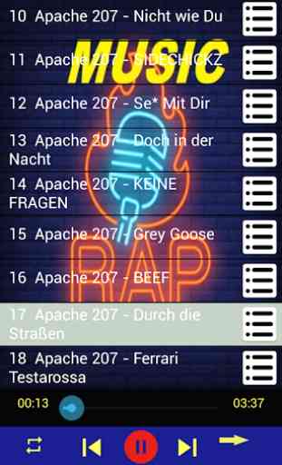 Apache 207 songs offline /Ringtones 3