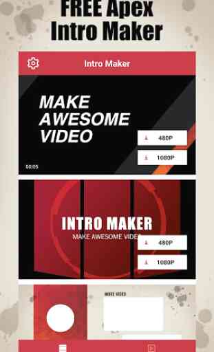 Apex Intro Maker per YouTube: crea intro Legends 1