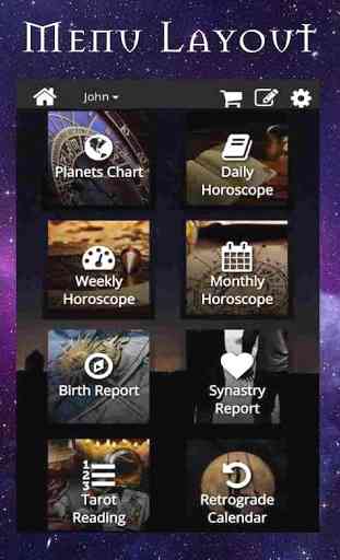 AstroMatrix Birth Chart Synastry Horoscopes 1