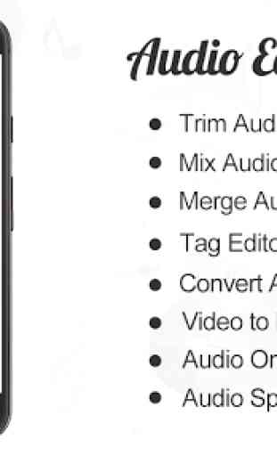 Audio Editor : Cut,Merge,Mix Extract Convert Audio 1