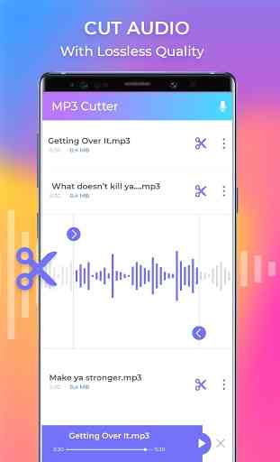 Audio Editor: MP3 Cutter n Joiner – Ringtone Make 2