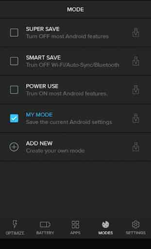 Battery Saver fast 3