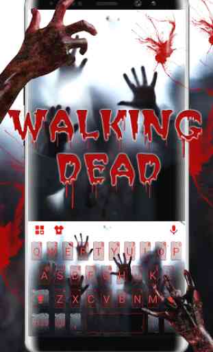 Bloody Walking Dead Tema Tastiera 1