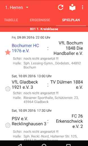 bochumer handball club 1976 eV 2
