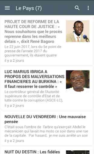 Burkina Faso Actualités 2