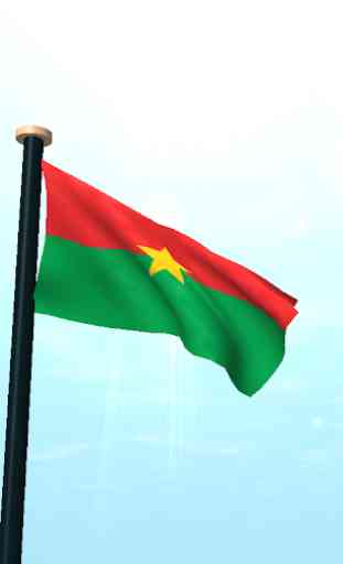 Burkina Faso Bandiera Gratis 2