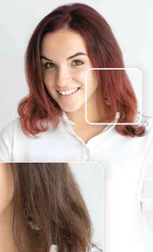 Cambia Colore Capelli - capelli colorati su foto 3