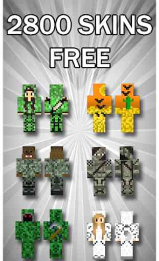 Camouflage Skins For Minecraft PE 1