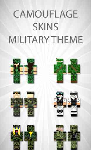 Camouflage Skins For Minecraft PE 4