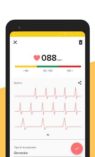 Cardiofrequenzimetro - Misura la frequenza cardiac 2