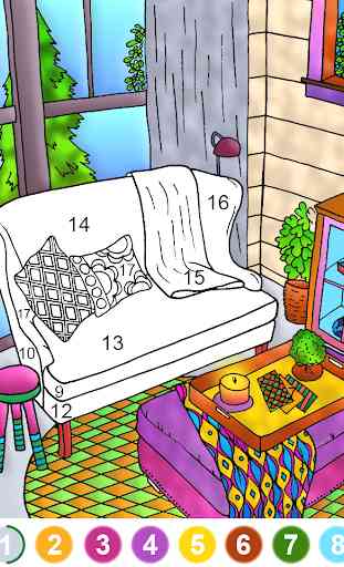 Color by Number - New Coloring Book 1