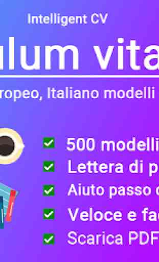 Curriculum vitae gratis 2020 CV Europeo Italiano 1
