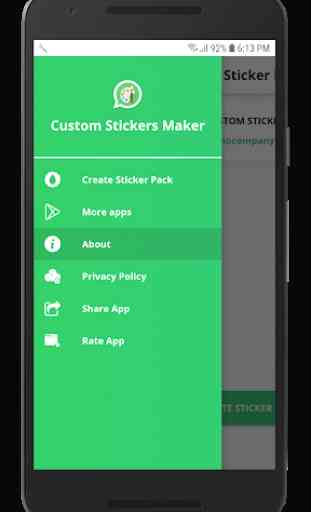 Custom Stickers Maker - WAStickerApps 1