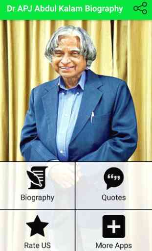 Dr APJ Abdul Kalam Biography 1