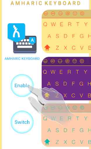 Easy Amharic Keyboard- English to Amharic typing 2