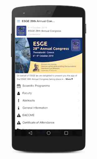 ESGE Congress 2019 2