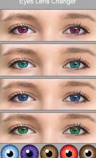 Eye Color Changer Studio: Auto Lens Lens Detector 3