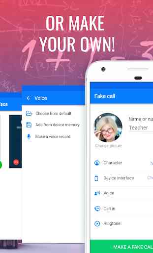 Fake call & Prank calling app 3