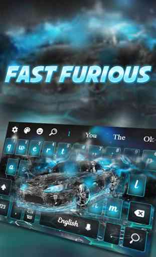 Fast Furious Keyboard Theme 1