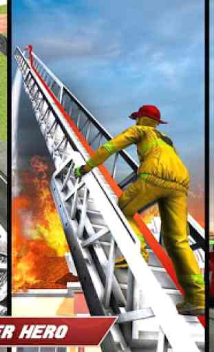 Fire Truck Driving Rescue 911 Fire Engine Games 3