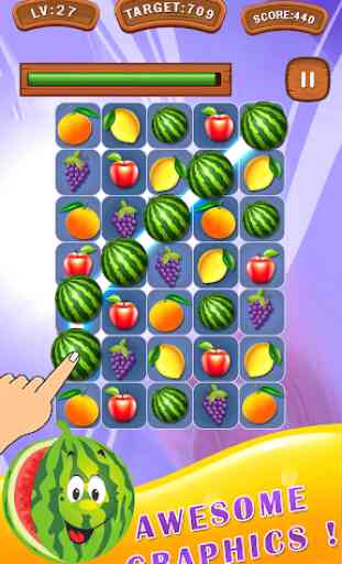 Fruit Link master: super fruit matching surprise 4