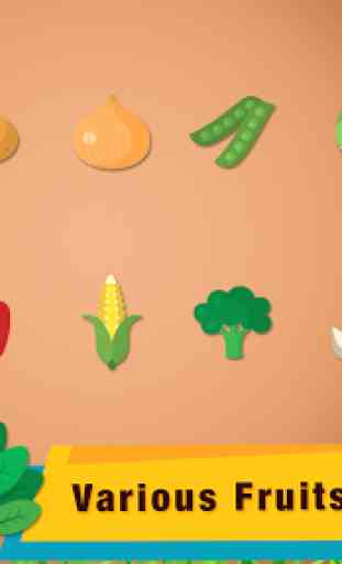 Fruits and Vegetables Puzzle Game for Kids 1