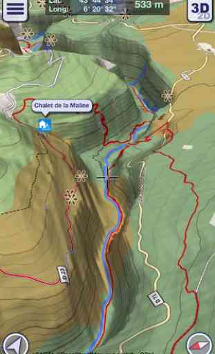 GeoFlyer Europa 3D - Mappe Offline GPS Percorsi 2
