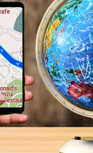 GPS Navigazione & Carta geografica Direzione 1