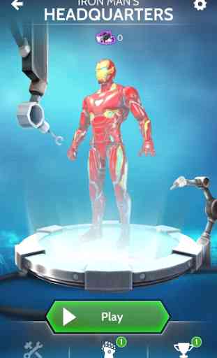 Hero Vision Iron Man AR Esperienza 1