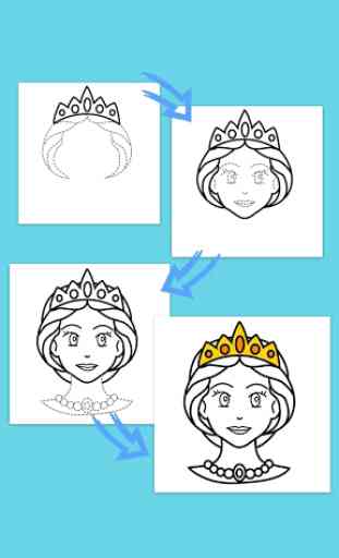 How To Draw Princess 3
