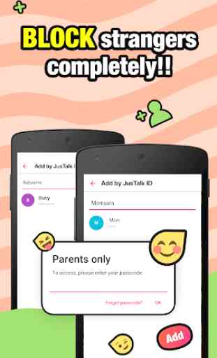 JusTalk Kids - Video Chat e Messenger più sicuri 1