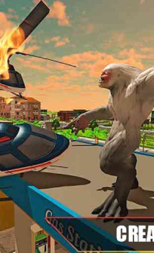 la furiosa città dei mostri rampage gorilla hunter 3