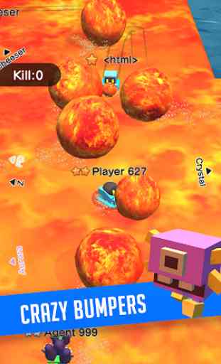 Lava Ball Wars.IO - Bump Ahead 3D 3