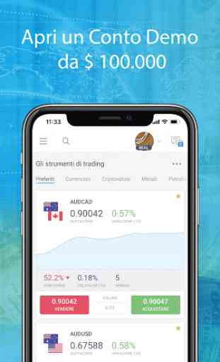 LiteForex Trading mobile 1