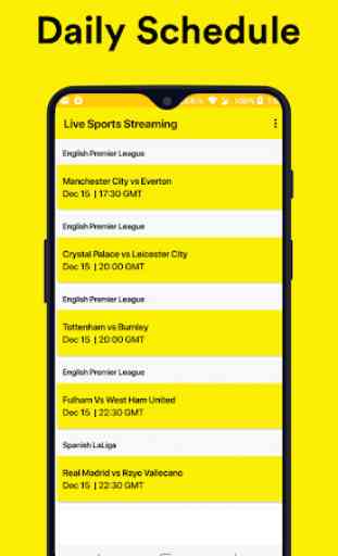 Live Football Sports Score and TV Guide Schedule 1