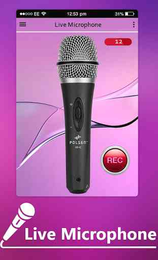 Live Microphone & Announcement Mic 1