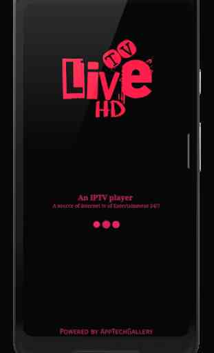 Live TV HD - IPTV player for Entertainment 24/7 1