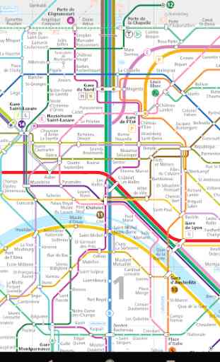 Metro Map: Paris (Offline) 4
