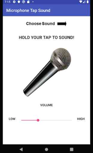 Microphone Tap Sound 2