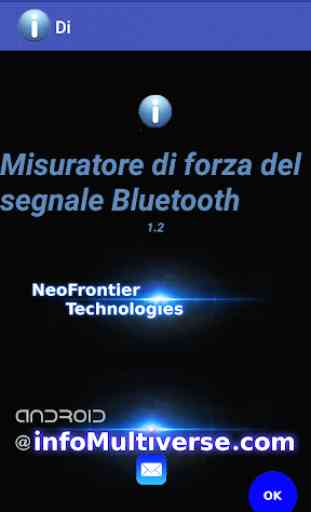 Misuratore segnale Bluetooth 3