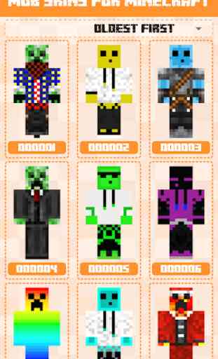 Mob Skins for Minecraft PE  3