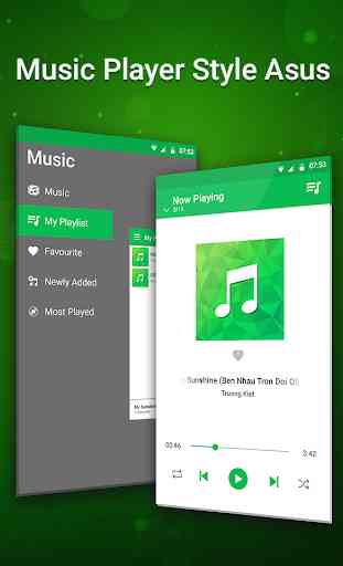 Music Player for Asus Zenfone 2