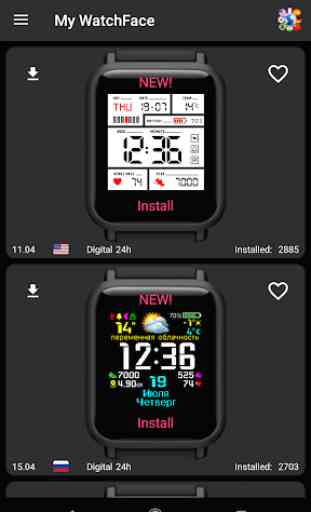My WatchFace [Free] for Amazfit Bip 1