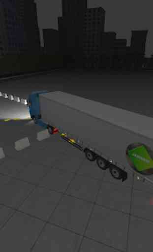 Night Truck Parking 3D 2